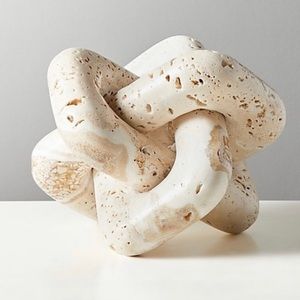 CB2 Via Large Travertine Knot